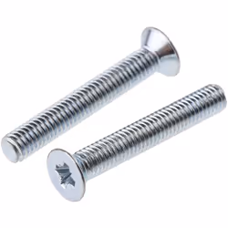 Forme de tête = Fraisée Type d'entrainement = Pozidriv Standard DIN = DIN 965Z Longueur métrique = 20mm Taille de filetage mé ...