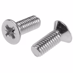Forme de tête = Fraisée Type d'entrainement = Pozidriv Standard DIN = DIN 965 Longueur métrique = 16mm Taille de filetage mét ...