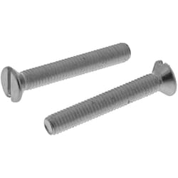 Rs Pro - Vis à métaux M3 à tête Fraisée fendue en Acier, 20mm ( Prix pour Sachet de 100 )
