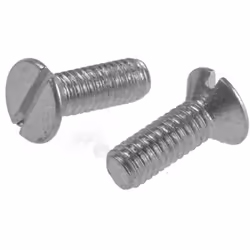 Forme de tête = Fraisée Type d'entrainement = Plat Standard DIN = DIN 963 Longueur métrique = 12mm Taille de filetage métriqu ...