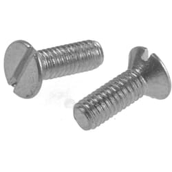 Rs Pro - Vis à métaux M4 à tête Fraisée fendue en Acier, 12mm ( Prix pour Sachet de 100 )