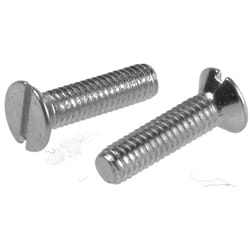 Rs Pro - Vis à métaux M4 à tête Fraisée fendue en Acier, 16mm ( Prix pour Sachet de 100 )