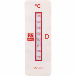Sensibilité minimale de température = 160°C Sensibilité maximum de la température = 199°C Nombre de niveaux de températures = ...