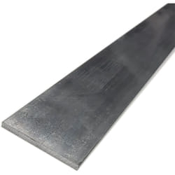 Rs Pro - Barre plate Aluminium, l. 1pouce h. 1/4pouce, l 24pouce ( Prix pour Lot de 4 )