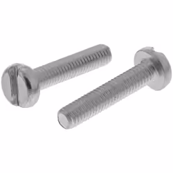 Forme de tête = Cylindrique Type d'entrainement = Plat Standard DIN = DIN 85 Longueur métrique = 20mm Taille de filetage métr ...