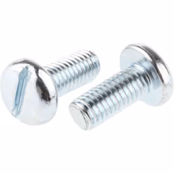 Forme de tête = Cylindrique Type d'entrainement = Plat Standard DIN = DIN 85 Longueur métrique = 12mm Taille de filetage métr ...