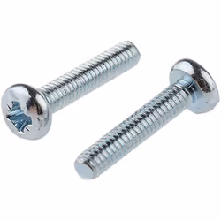 Forme de tête = Cylindrique Type d'entrainement = Pozidriv Standard DIN = DIN 7985Z Longueur métrique = 12mm Taille de fileta ...