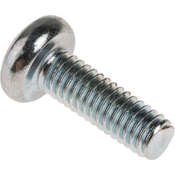 Rs Pro - Vis à métaux M4 à tête Cylindrique Pozidriv en Acier, 12mm ( Prix pour Sachet de 100 )