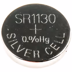 Taille = SR54 Chimie = Oxyde d'argent Tension nominale = 1.55V Capacité = 70mAh Type de terminaison = Standard Diamètre = 11. ...