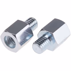 Type = Entretoise Longueur = 10mm Utiliser avec = Tous type de boîtier Matériau = Acier Taille de filetage = M6 Entretoises M ...