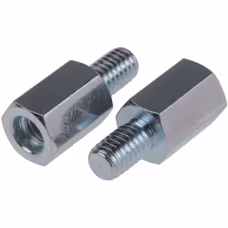 Type = Entretoise Longueur = 14mm Utiliser avec = Tous type de boîtier Matériau = Acier Taille de filetage = M6 Entretoises M ...