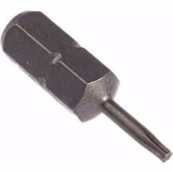 Type de tête = Torx Type = Embout de vissage Taille = T6 Matériau = Acier chrome vanadium Longueur hors tout = 25 mm Embouts  ...