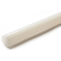 Tige en polyéthylène pe Rs Pro Blanc Dia. 20mm x 1m ( Prix pour Lot de 3 )