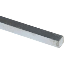 Rs Pro - Barre Carrée Clavette acier, l. 6mm h. 6mm, l 330mm ( Prix pour Lot de 7 )