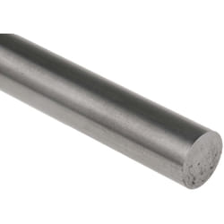 Tige Acier Argenté, diam. 15mm, l 330mm ( Prix pour Lot de 2 )