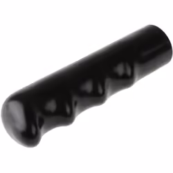 Largeur interne = 95mm Diamètre interne = 19mm Couleur = Noir Matériau = PVC Poignées en PVC. Poignées en PVC noir à insérer ...