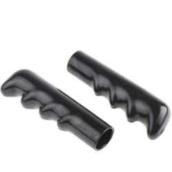 Poignée Noir PVC,longueur 110mm ( Prix pour Paquet de 10 )