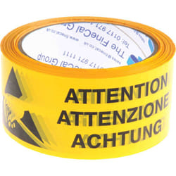 Rs Pro - Bande de sécurité esd 50mm x 66m, Antistatique ( Prix pour 1 )