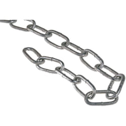 Rs Pro - Chaîne de liaison, Acier Galvanisé, dia. 3mm, longueur 21mm, 50 kg de charge ( Prix pour Boîte de 10 Mètres )