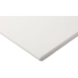 Plaque ptfe Rs Pro Blanc, 600mm x 300mm x 20mm ( Prix pour 1 Lot )