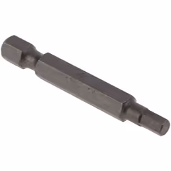type de tête = Hexagonal Type = Embout de vissage Taille = Six pans 4 Matériau = Acier chrome molybdène Embouts de vissage 6  ...