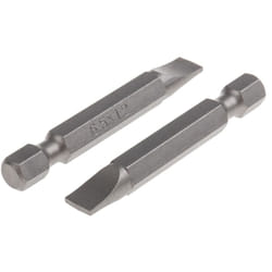 Rs Pro - Embout de vissage Fendu, SL6.5, Acier au vanadium au molybdène chromé ( Prix pour Paquet de 5 )