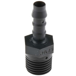 Rs Pro - Adaptateur Mâle Droit 1/4pouce, bsp 1/4' mâle, en Nylon ( Prix pour Paquet de 5 )
