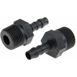 Rs Pro - Adaptateur Mâle Droit 3/8pouce, bsp 3/8' mâle, en Nylon ( Prix pour Paquet de 5 )