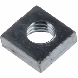 Taille de filetage = M3 Largeur = 5.5mm Matériau = Acier Finition = Galvanisé brillant Ecrous en acier pressé carrés de RS Pr ...