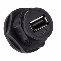 Genre = Femelle Type de montage = Montage panneau Indice de protection IP = IP67 Nombre de ports = 1 Courant = 1.5A Série = G ...