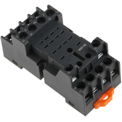Rs Pro - Support de relais 14 contacts, Rail din, 300V, pour Relais à 14 broches rke et rkf de ( Prix pour 1 )