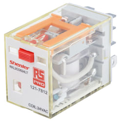Rs Pro - Relais sans accrochage 2 rt, bobine 24V c.a. Enfichable 300W ( Prix pour 1 )