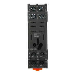 Rs Pro - Prise femelle à montage sur rail din 8 contacts, Rail din, 300V, pour Relais 2RT rkl de ( Prix pour 1 )