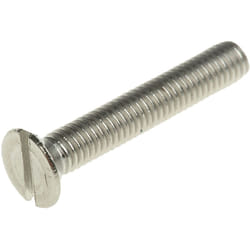 Rs Pro - Vis à métaux M5 à tête Fraisée fendue en Acier Inoxydable, 30mm ( Prix pour Sachet de 100 )