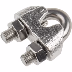 Caractéristique = DIN 741 Diamètre de câble = 5mm Matériau = Acier inoxydable