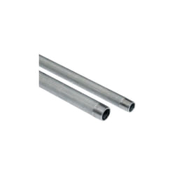 Rs Pro - Tubes filetés en acier et acier inoxydable Diamètre nominal 13.15mm, longueur 2m, bspt 1/4' ( Prix pour 1 )