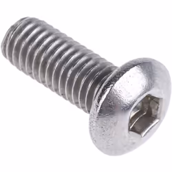 Taille de filetage = M3 Longueur = 8mm Forme de tête = Vis bombée à tête creuse hexagonale Matériau = Acier Inoxydable Type d ...