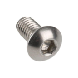 Vis à six pans creux, M4 x 8mm, tête Vis bombée à tête creuse hexagonale, en Acier Inoxydable ( Prix pour Boîte de 100 )