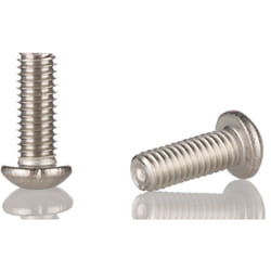 Vis à six pans creux, M5 x 10mm, tête Vis bombée à tête creuse hexagonale, en Acier Inoxydable ( Prix pour Boîte de 100 )