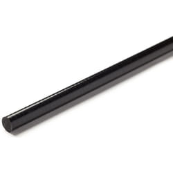 Rs Pro - Tige en plastique renforcé de fibre de verre grp Noir Dia. 6mm x 1m ( Prix pour Lot de 5 )