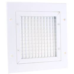 Rs Pro - Grille d'aération, 200 x 200mm, Aluminium Blanc ( Prix pour 1 )