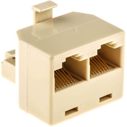 Rs Pro - Adaptateur RJ45 2 ports ( Prix pour 1 )