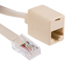 Rs Pro - Extension RJ45 Femelle, RJ45 Mâle cat. 3 ports ( Prix pour 1 )