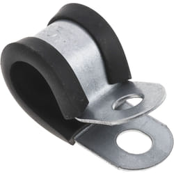 Rs Pro - Clip serre-câbles à visser, ø max 10mm en Acier plaqué ( Prix pour Paquet de 5 )