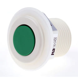 Interrupteur pneumatique Rs Pro a soufflets Vert, Diam: 50mm, L.42.5mm ( Prix pour 1 )