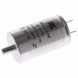 Capacité = 2µF Tension = 440V c.a. Type de montage = Montage à visser Tolérance = ±10% Série = MRA440 Longueur = 56mm Dimensi ...