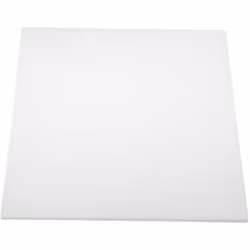 Couleur = Blanc Longueur = 300mm Largeur = 300mm Epaisseur = 8mm Matériau = PTFE Composite = Non Densité = 2.18 ? 2.21g/cm³ R ...