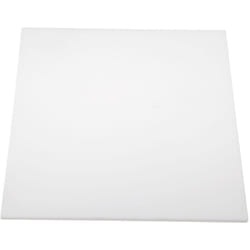 Rs Pro - Plaque ptfe Blanc, 300mm x 300mm x 8mm ( Prix pour 1 Lot )