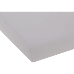 Plaque ptfe Rs Pro Blanc, 300mm x 300mm x 12mm ( Prix pour 1 Lot )