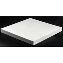 Rs Pro - Plaque ptfe Blanc, 300mm x 300mm x 25mm ( Prix pour 1 Lot )